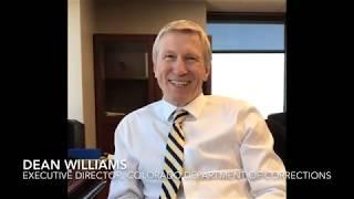 BHTF member, Dean Williams, Executive Director of Colorado Department of Corrections