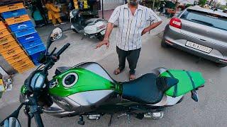 Papa ka reaction apni New Superbike pehli baar dekhi 