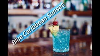 Making the Blue Carribean Sunset