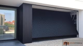 ALINEL invisible garage door ! 5,5 meter large on 2,8 high !!