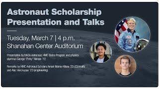 Astronaut Scholarship Presentation and Talks