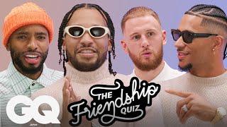 NBAニックス、チームメイト＆ディビンチェンゾがクイズに挑戦 | The Friendship Quiz | GQ JAPAN