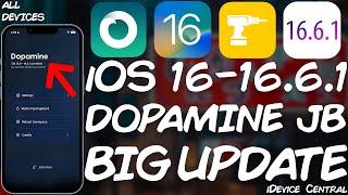 iOS 15 - 16.5 / 16.6.1 A8 - A16 JAILBREAK NEWS: New Dopamine Jailbreak RELEASED With Important Fixes