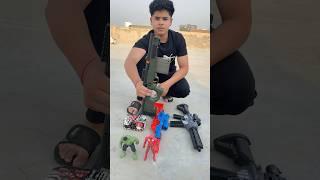 Four Big Toys Gun Unboxing & Testing
