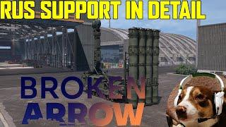 Detailed look at Russian Support Tab in the Broken Arrow Beta