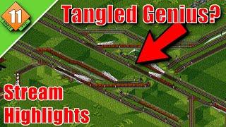 Tricky Tricky Tracks - Highlights -  OpenTTD Let's Play S11  E5