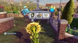 Pvz gw1 garden ops with mystic flower.