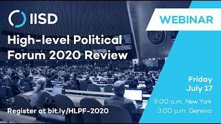 HLPF 2020 Webinar