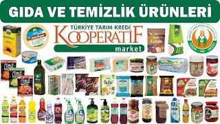 Tarım Kredi Kooperatif Market Kataloğu |TARIM KREDİ MARKET GIDA TEMİZLİK ÜRÜNLERİ SIVI YAĞ İNDİRİMİ