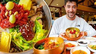 World's Most Famous Korean Bibimbap  Ultimate STREET FOOD Tour in Jeonju, South Korea!