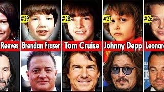 TOP 30 HOLLYWOOD SUPERSTARS IN CHILDHOOD AND NOW 2023