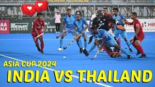 INDIA VS THAILAND JUNIOR MEN'S ASIA CUP OMAN MUSCAT 2024#asiacuphockey