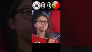 South Korea vs Portugal Ronaldo Vs Son Match  #ronaldo #shorts #youtube