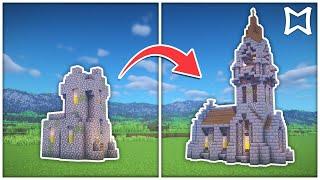 ► How To Transform A Village Church In Minecraft | Survival Build