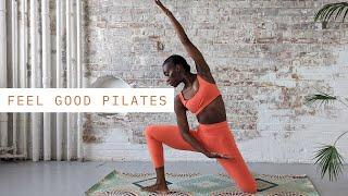 30MIN FEEL GOOD PILATES  - FULL BODY WORKOUT FOR POSITIVE ENERGY