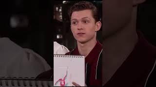 Avengers Cast Draw Their Characters @RaihanNion | Wait For RDJ #shorts #marvel #spiderman