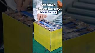 72V 50Ah Battery: The BEST for Delivery E-bikes?#scooter #febatt #shorts