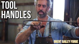 Tool handles- Style of tool handles for your Blacksmithing tools - Brent Bailey Forge