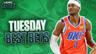 Tuesday's BEST BETS: NBA + College Football | The Early Edge