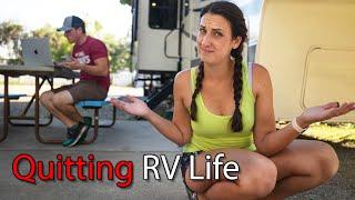 The Staggering Reasons RVers are Quitting RV Life