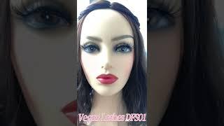 Onlycanas 3D Silk False Eyelashes Hot Sales Eyes Vegan Models Show Off Eyelash Effects | #eyemakeup