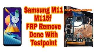 Samsung M11 M115f FRP Remove Done With Testpoint by Umt