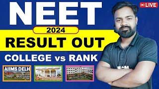 NEET 2024 Results: COLLEGE vs RANK (What You NEED to Know)