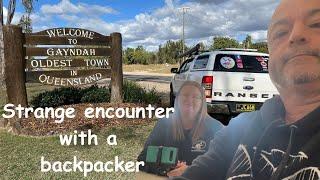 Explore Australia - GAYNDAH - Scary Backpacker / Low cost camp / Rail history tour / The Big Orange