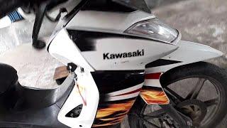 Review singkat Kawasaki kaze zx 130 @Andiemotor