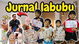 REBUTAN GARA GARA KAK ALVIAND MIRACLE KASIH STIKER LABUBU  ⁉️ JURNAL LABUBU ARSYI ZS