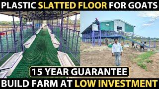 PLASTIC SLATTED FLOOR for GOAT FARM | Slatted floor for Poultry, Chicken, Sheep, Pigs and Cattle