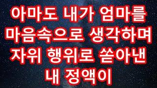 (실화사연) 9살 차이의 장모님과 몰래 원없이 즐겼어요 (썰라디오)(사연읽어주는여자)