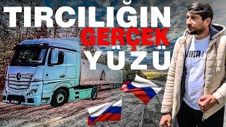 BU MESLEĞİN GERÇEK YÜZÜ / BU BAYRAM'DA RUSYA'DA GEÇTİ ? ZOR ANLAR YAŞADIM #vlog #scania #mercedes