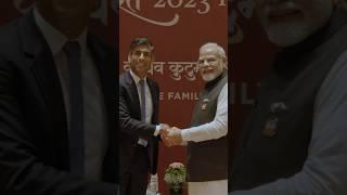 PM Rishi Sunak meets PM Modi in India | Behind the scenes