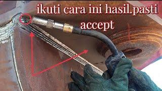 welding tips 4F FCAW  #fcaw#fluxcore#weldingtips#4F#weldtube#tutorial