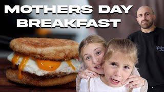 COOKING WITH VOLK | Family Cook Up for Mother's Day | Smokey Cheese, Sausage and Egg Muffins