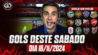 ️ TODOS OS GOLS DESTE SABADO 16/11/2024 GOLS DE HOJE, GOLS DO DIA, GOLS DO BRASILEIRÃO (COMPLETO)