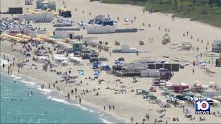 Spring Break partygoers arrive in Miami Beach to find high parking rates, heavy security