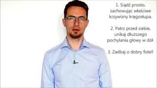 Bóle pleców i praca siedząca- radzi chiropraktyk dr Mateusz Nowacki D.C.