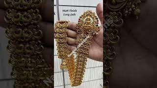 matt finish jewellery collections #ytshorts #viral #Shorts # 6300839293 more details bridal sets#