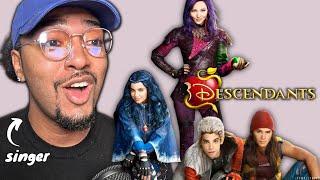 Disney's *DESCENDANTS* Singer's First Time Watching | Movie Reaction