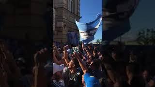 El aguante de los hinchas argentinos a la Selección en San Petesburgo