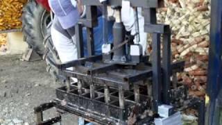 Briquette press  25 briquette in 1 minute