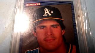 Jose Canseco Rated Rookie - 1986 Donruss #39