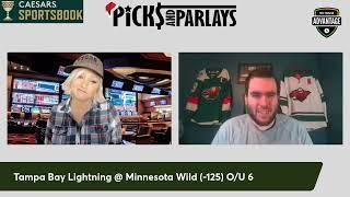 Lightning @ Wild- Wednesday 1/4/23- NHL Betting Picks and Predictions | Picks & Parlays