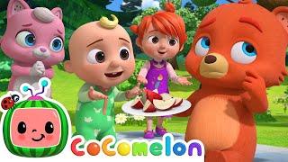 Sharing is Caring Song | CoComelon Animal Time | Animals for Kids