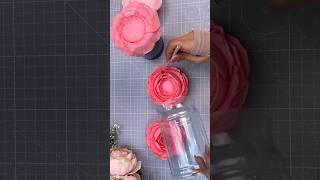 Incredible idea from cotton pads    #diy #homedecor #flowers #diyideas #craft
