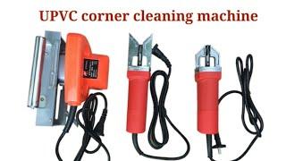 Portable Upvc Manually corner cleaning machine