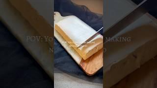 Made nougat for the first time & failed  | #shorts