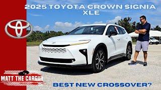 Is the ALL NEW 2025 Toyota Crown Signia XLE the best crossover on the market? Review and drive.